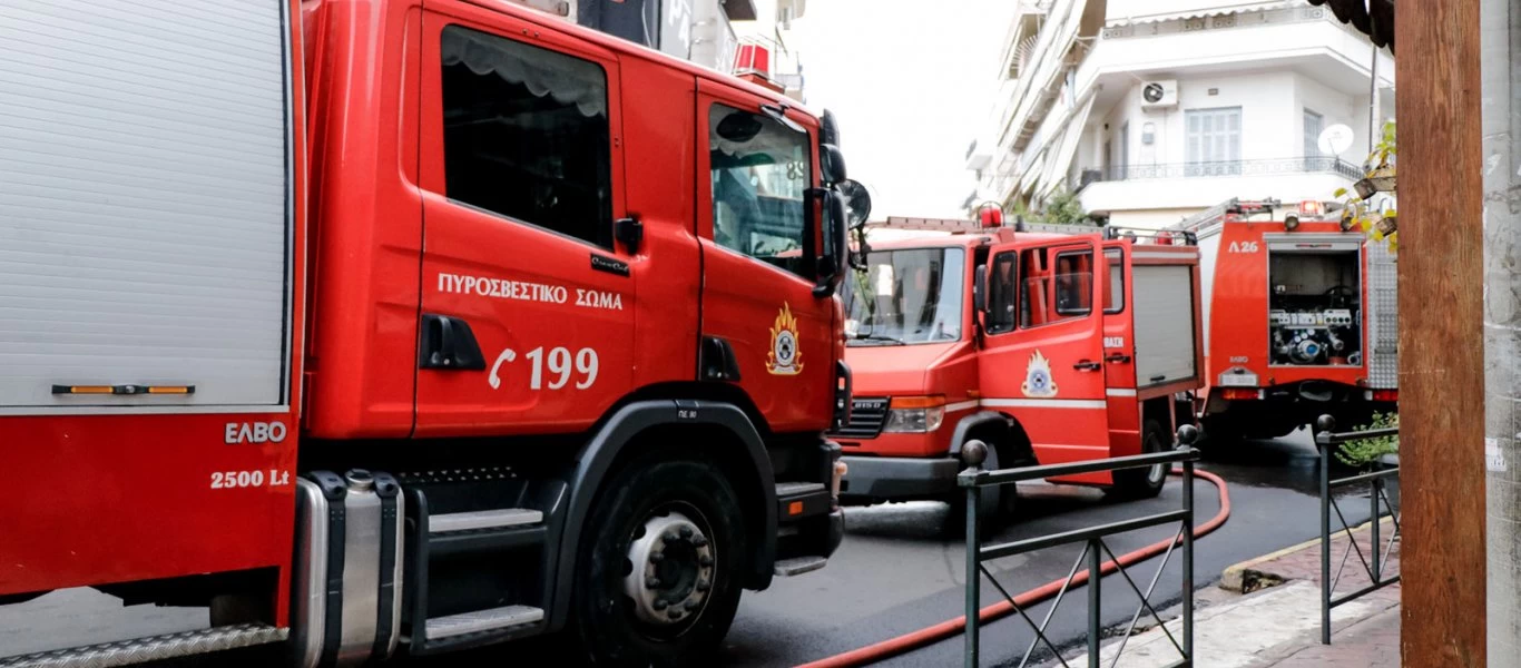 Φωτιά σε εγκαταλελειμμένο κτίριο στα Πατήσια